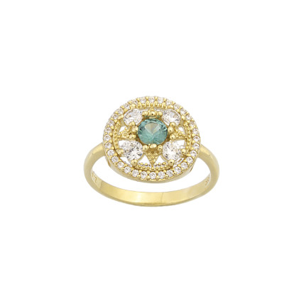 Δαχτυλίδι Σε Κίτρινο Χρυσό 14K Aloro (RI368 - ΖΧ1879)